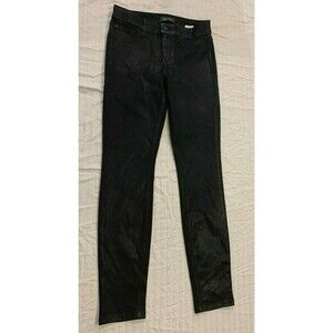 LEVEL 99 WOMENS COATED SKINNY JEANS SIZE 27/4